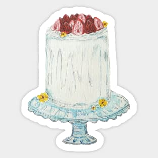 Strawberry Short Cake Sticker